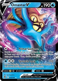 Omastar V (035/195) [SWSH12: Silver Tempest]