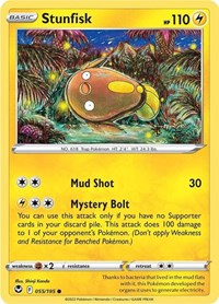 Stunfisk (055/195) [SWSH12: Silver Tempest]