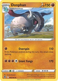 Donphan (092/195) [SWSH12: Silver Tempest]