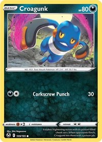 Croagunk (109/195) [SWSH12: Silver Tempest]