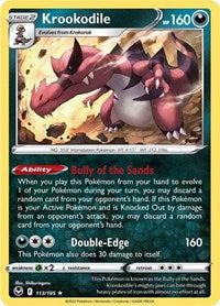 Krookodile (113/195) [SWSH12: Silver Tempest]