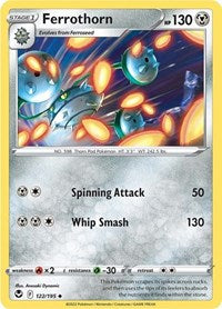Ferrothorn (122/195) [SWSH12: Silver Tempest]