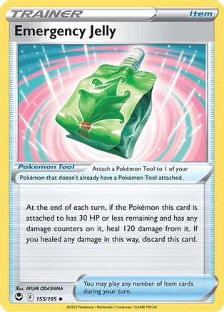 Emergency Jelly 155/195  SWSH12 Silver Tempest - Uncommon