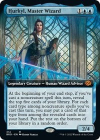 Hurkyl, Master Wizard (Extended Art) (314) [The Brothers' War]