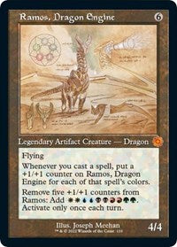 Ramos, Dragon Engine (Schematic) (110) [The Brothers' War: Retro Frame Artifacts]