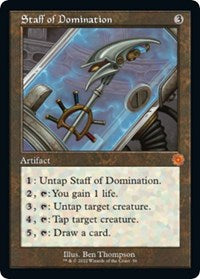 Staff of Domination (56) [The Brothers' War: Retro Frame Artifacts]