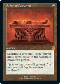 Altar of Dementia (3) [The Brothers' War: Retro Frame Artifacts]