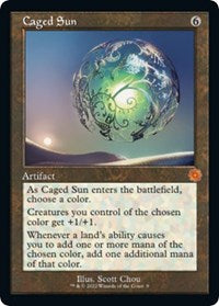 Caged Sun (9) [The Brothers' War: Retro Frame Artifacts]