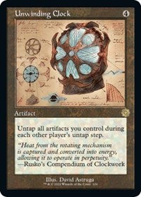Unwinding Clock (Schematic) (124) [The Brothers' War: Retro Frame Artifacts]