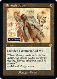 Ashnod's Altar (Schematic) (Serial Numbered) (67) [The Brothers' War: Retro Frame Artifacts]