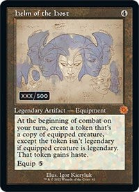 Helm of the Host (Schematic) (Serial Numbered) (82) [The Brothers' War: Retro Frame Artifacts]