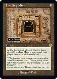 Howling Mine (Schematic) (Serial Numbered) (83) [The Brothers' War: Retro Frame Artifacts]