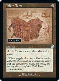 Jalum Tome (Schematic) (Serial Numbered) (87) [The Brothers' War: Retro Frame Artifacts]