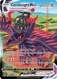Corviknight VMAX (TG19/TG30) [SWSH12: Silver Tempest Trainer Gallery]
