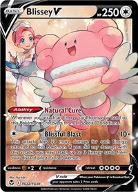 Blissey V (TG22/TG30) [SWSH12: Silver Tempest Trainer Gallery]