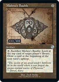 Mishra's Bauble (Schematic) (Serial Numbered) (97) [The Brothers' War: Retro Frame Artifacts]