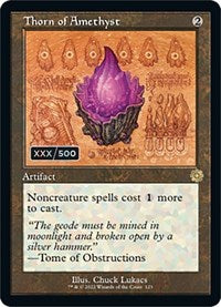 Thorn of Amethyst (Schematic) (Serial Numbered) (123) [The Brothers' War: Retro Frame Artifacts]