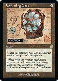 Unwinding Clock (Schematic) (Serial Numbered) (124) [The Brothers' War: Retro Frame Artifacts]