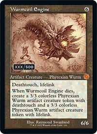 Wurmcoil Engine (Schematic) (Serial Numbered) (126) [The Brothers' War: Retro Frame Artifacts]