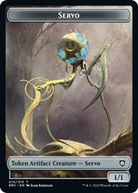 Servo // Powerstone Double-Sided Token (13 // 7) [Commander: The Brothers' War]