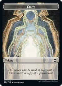 Copy // Inkling Double-Sided Token (1 // 7) [Commander: The Brothers' War]