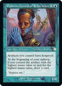 Padeem, Consul of Innovation (Retro Frame) (91) [Commander: The Brothers' War]