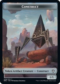 Construct (008) // Phyrexian Myr Double-Sided Token (8 // 5) [Commander: The Brothers' War]