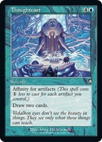 Thoughtcast (Retro Frame) (99) [Commander: The Brothers' War]