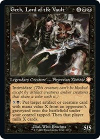 Geth, Lord of the Vault (Retro Frame) (107) [Commander: The Brothers' War]