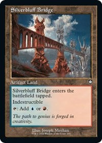 Silverbluff Bridge (Retro Frame) (200) [Commander: The Brothers' War]