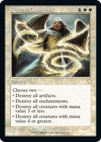 Austere Command (Retro Frame) (69) [Commander: The Brothers' War]