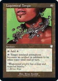 Liquimetal Torque (Retro Frame) (145) [Commander: The Brothers' War]