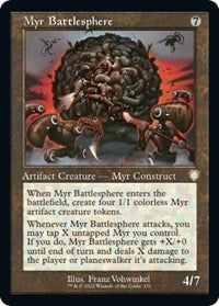 Myr Battlesphere (Retro Frame) (151) [Commander: The Brothers' War]