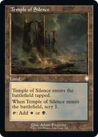 Temple of Silence (Retro Frame) (209) [Commander: The Brothers' War]
