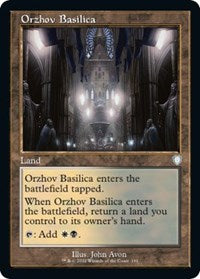 Orzhov Basilica (Retro Frame) (191) [Commander: The Brothers' War]