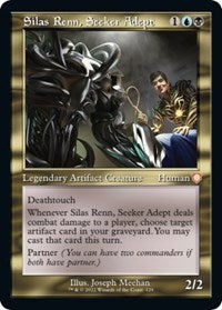 Silas Renn, Seeker Adept (Retro Frame) (129) [Commander: The Brothers' War]