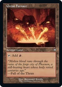 Great Furnace (Retro Frame) (187) [Commander: The Brothers' War]