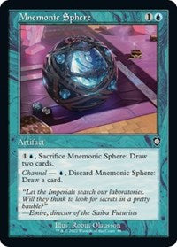 Mnemonic Sphere (Retro Frame) (88) [Commander: The Brothers' War]
