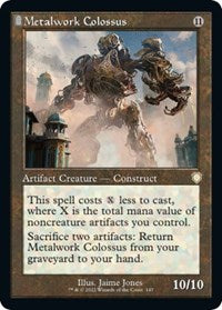 Metalwork Colossus (Retro Frame) (147) [Commander: The Brothers' War]