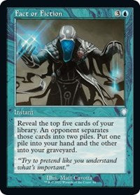 Fact or Fiction (Retro Frame) (84) [Commander: The Brothers' War]