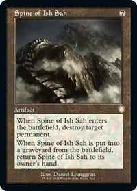 Spine of Ish Sah (Retro Frame) (162) [Commander: The Brothers' War]