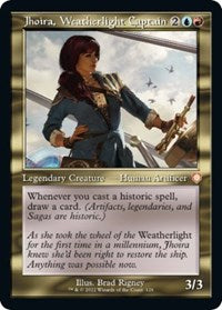 Jhoira, Weatherlight Captain (Retro Frame) (126) [Commander: The Brothers' War]