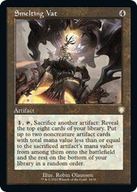 Smelting Vat (Retro Frame) (18) [Commander: The Brothers' War]