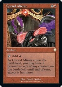 Cursed Mirror (Retro Frame) (115) [Commander: The Brothers' War]