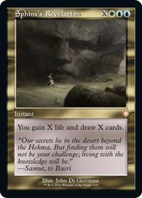 Sphinx's Revelation (Retro Frame) (130) [Commander: The Brothers' War]