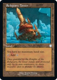 Reliquary Tower (Retro Frame) (196) [Commander: The Brothers' War]