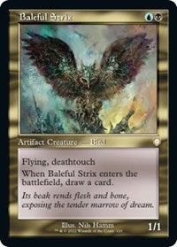 Baleful Strix (Retro Frame) (120) [Commander: The Brothers' War]