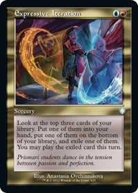 Expressive Iteration (Retro Frame) (125) [Commander: The Brothers' War]