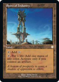 Spire of Industry (Retro Frame) (203) [Commander: The Brothers' War]