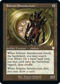 Solemn Simulacrum (Retro Frame) (161) [Commander: The Brothers' War]